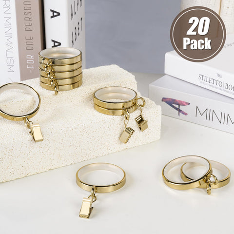 Parutta 2-inch diameter curtain rings suitable for a range of rods and drapes.