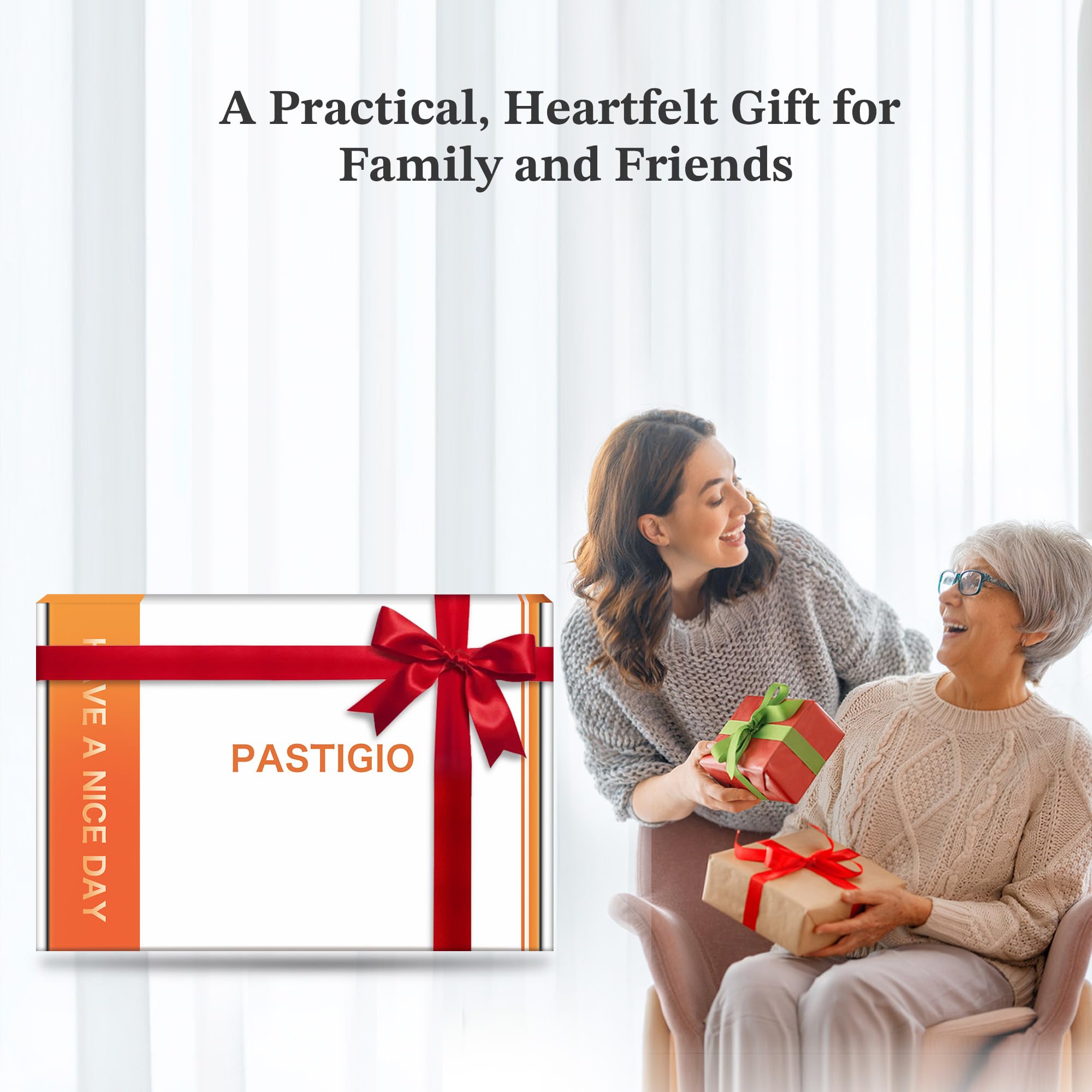 Pastigio display in multiple languages for diverse home use.