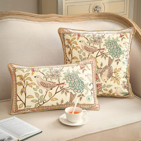 Patdrea Velvet Euro Sham soft texture with shimmer for cozy seating.