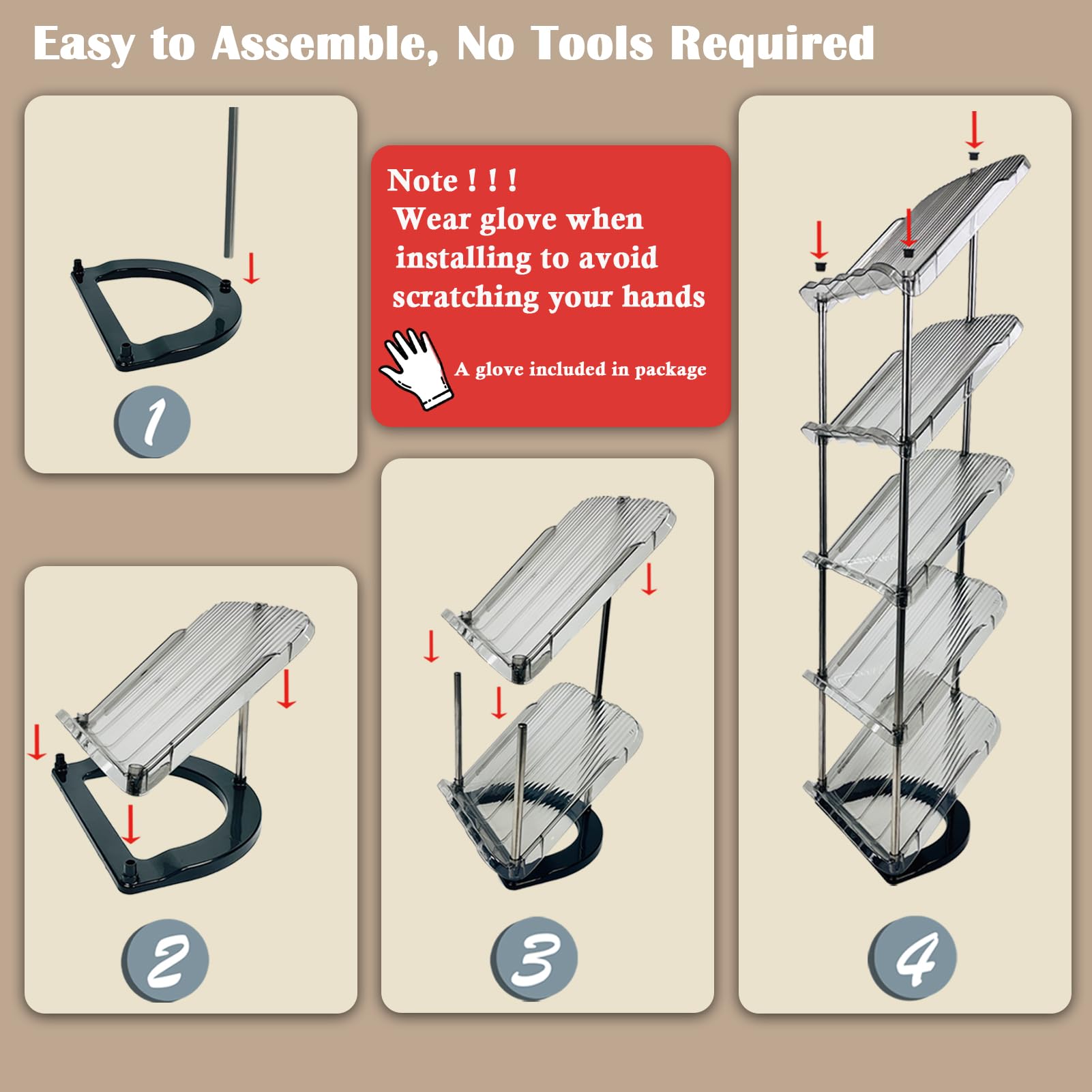 Patinao sloping narrow shoe rack multipurpose shelf stores books and snacks.