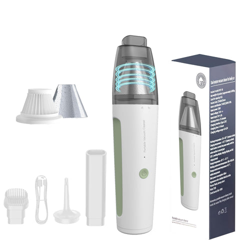 PATO cordless handheld vacuum in a compact design for easy car cleaning.
