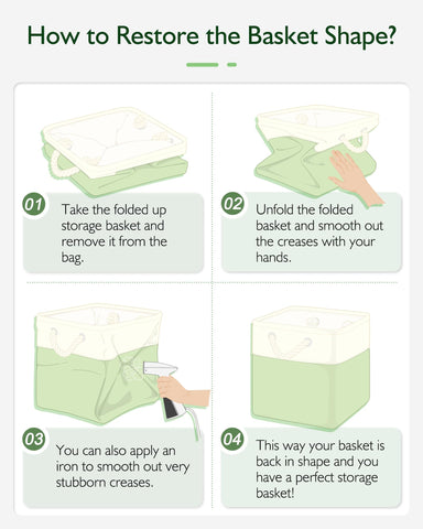 Patvingot white-green bins organize toys, clothes, and everyday essentials