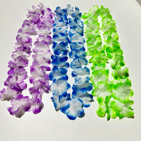 Patyflow toxic-free and lead-free leis support safe wear for all ages.