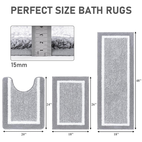 Pauwer 3-piece set ideal for bathrooms, washrooms, and spa-like spaces.