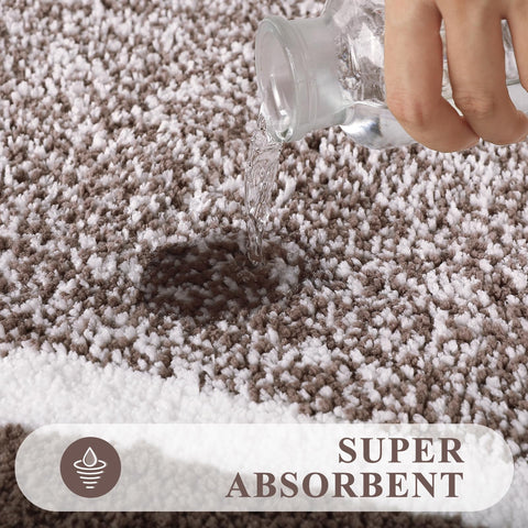 Pauwer bath mat 18x26 inches delivers quick-drying comfort for small spaces.