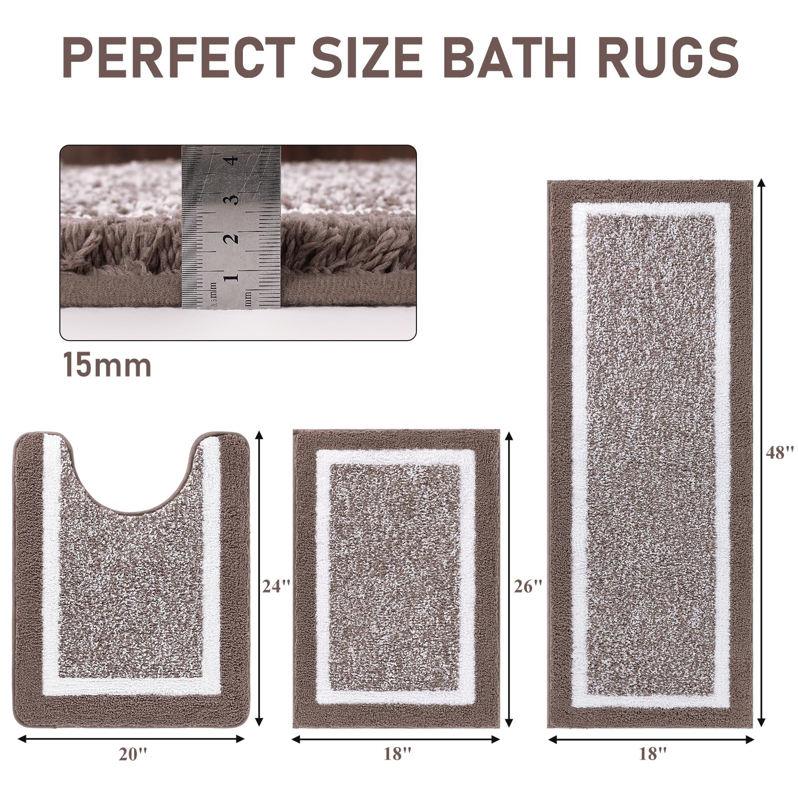 Pauwer machine-washable mats simplify care while preserving softness.