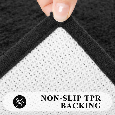 Pauwer machine-washable bath mats are easy to care for busy homes.