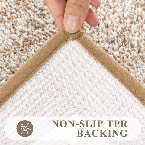Pauwer machine-washable bath mats designed for easy care and frequent washing.