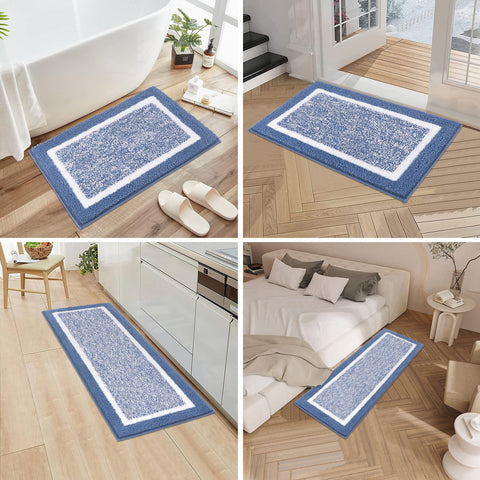 Pauwer machine-washable bath rugs remain fresh after frequent machine cycles