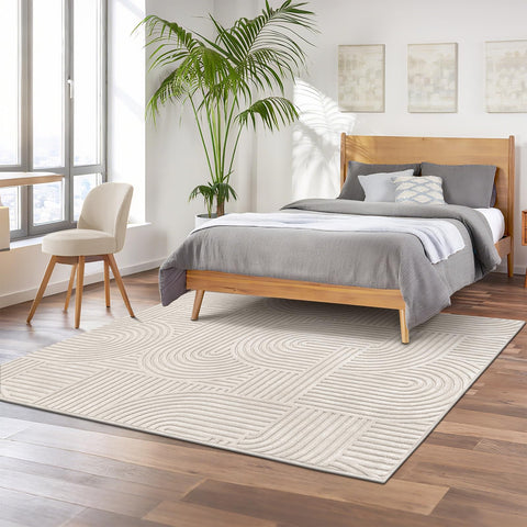 Pauwer machine-washable rug makes quick cleans simple and convenient.
