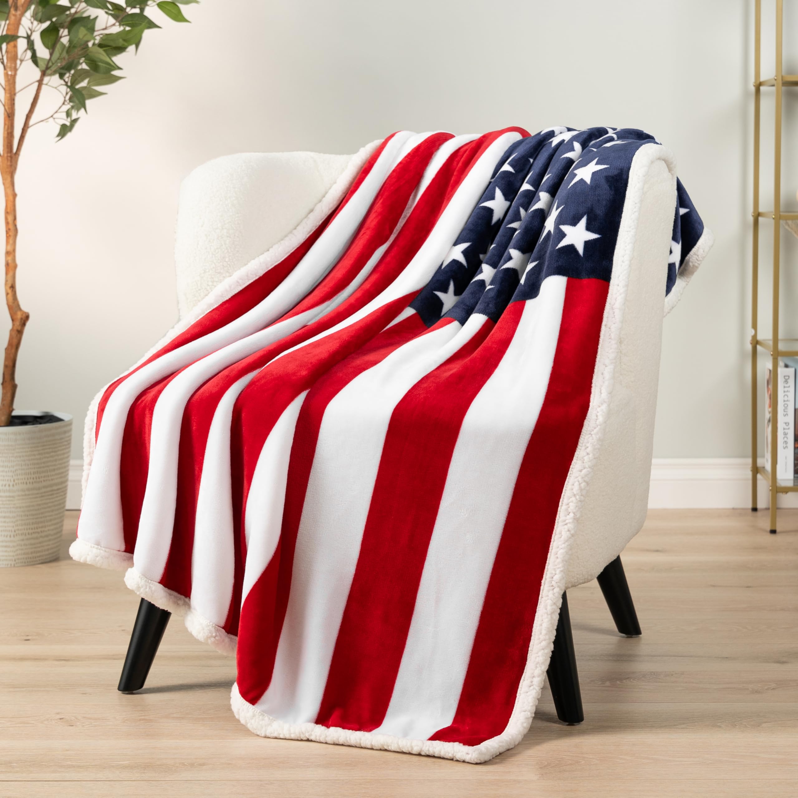 Pavilia Patriotic Blanket gift-ready presentation for a thoughtful patriotic gift
