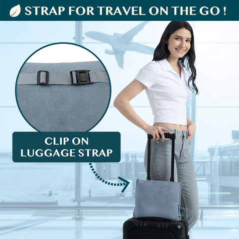 PAVILIA blanket measures 60x43 inches for ample travel coverage.