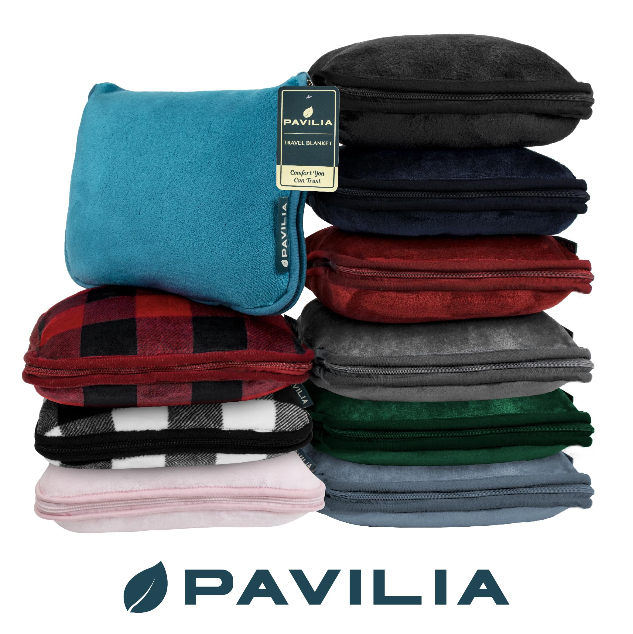Slate blue color adds a stylish travel accessory to luggage.