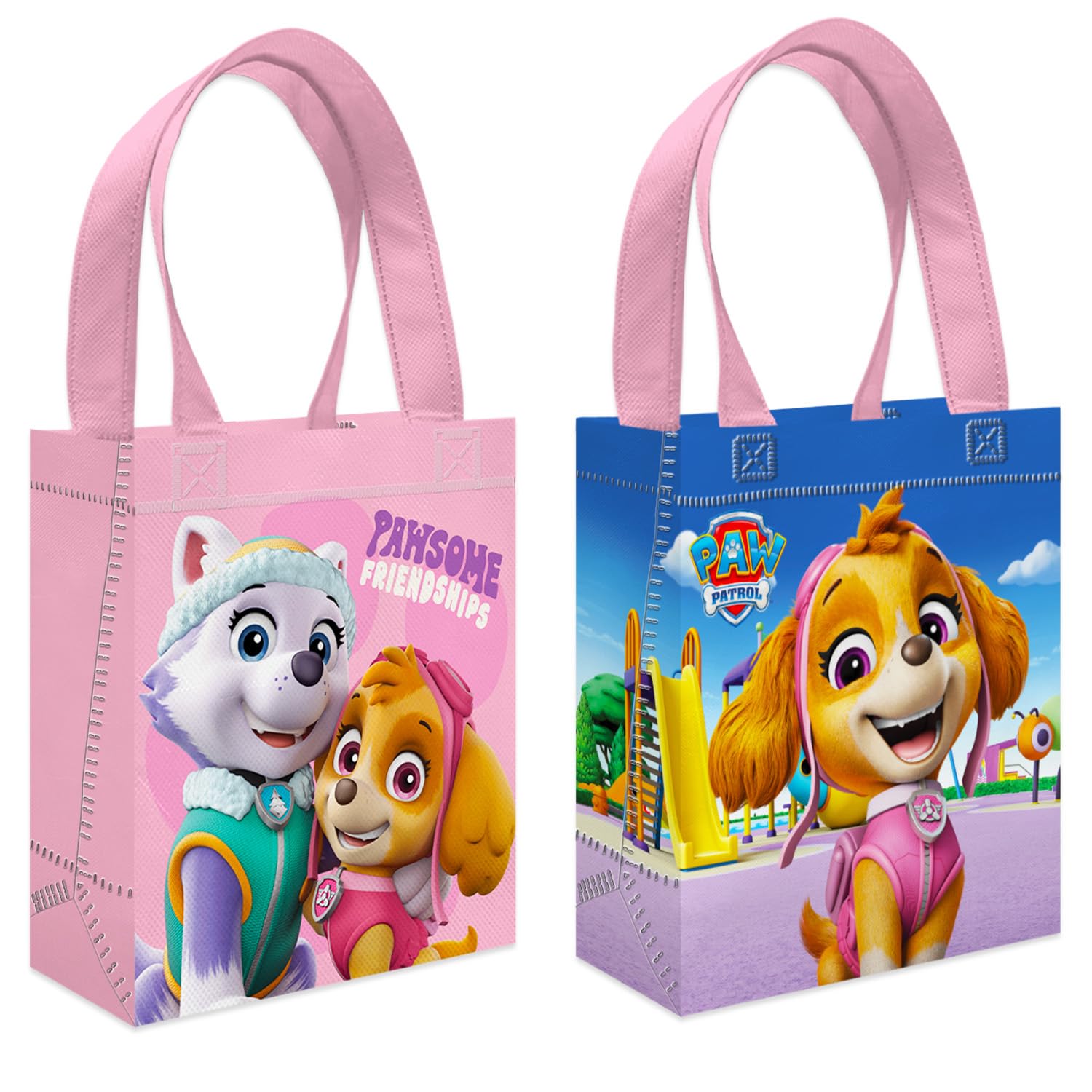 Paw Patrol Skye mini tote 8in perfect for loot bags and party treats.