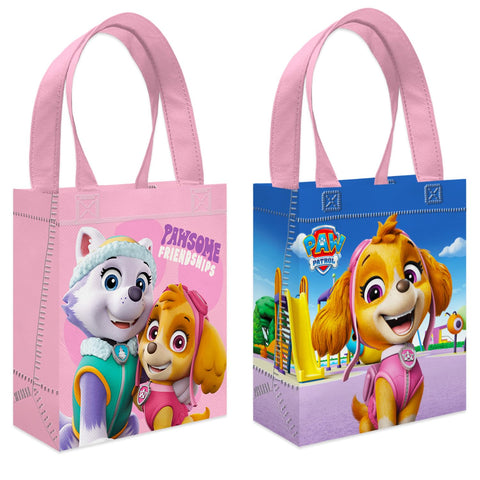 Paw Patrol Skye mini tote 8in perfect for loot bags and party treats.