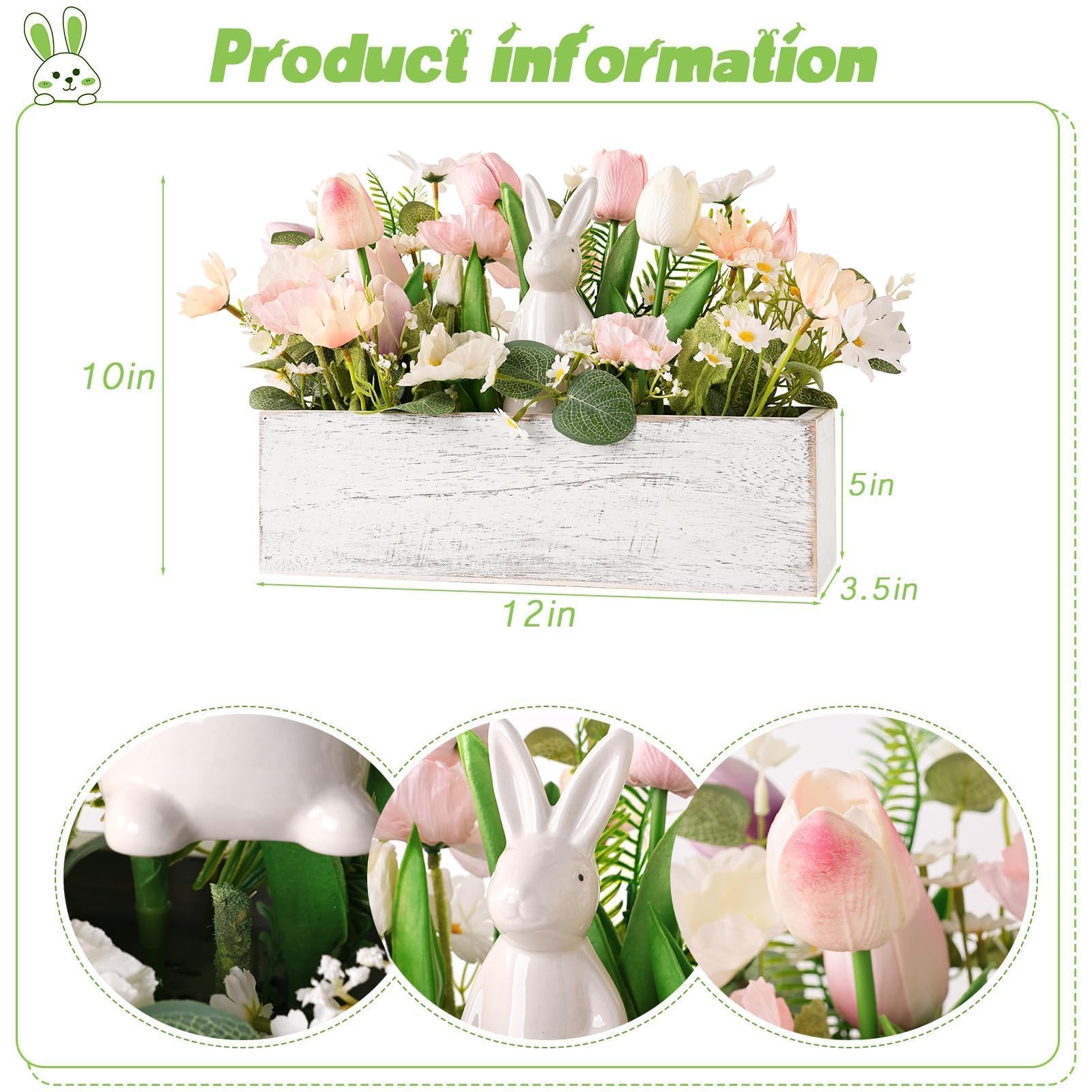 Pawliss white ceramic rabbit detail enhances any shelf with charm