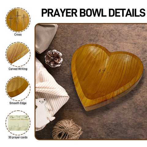 Pawnoc Heart Prayer Bowl hand-placing card illustrating daily ritual.