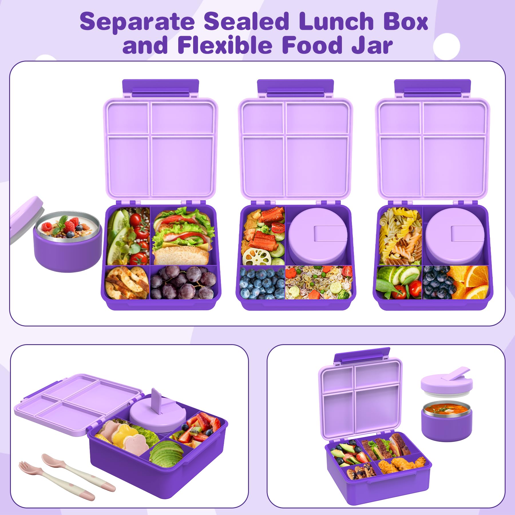 Pawtong 8oz soup thermo lid preserves heat for hot lunches