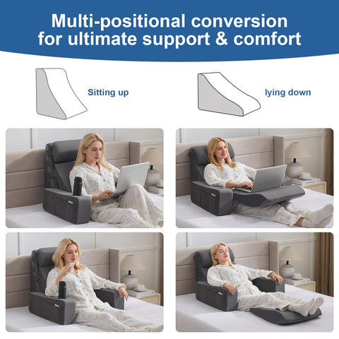 Paxato soft backrest pillow suitable for adults, teens, and kids.