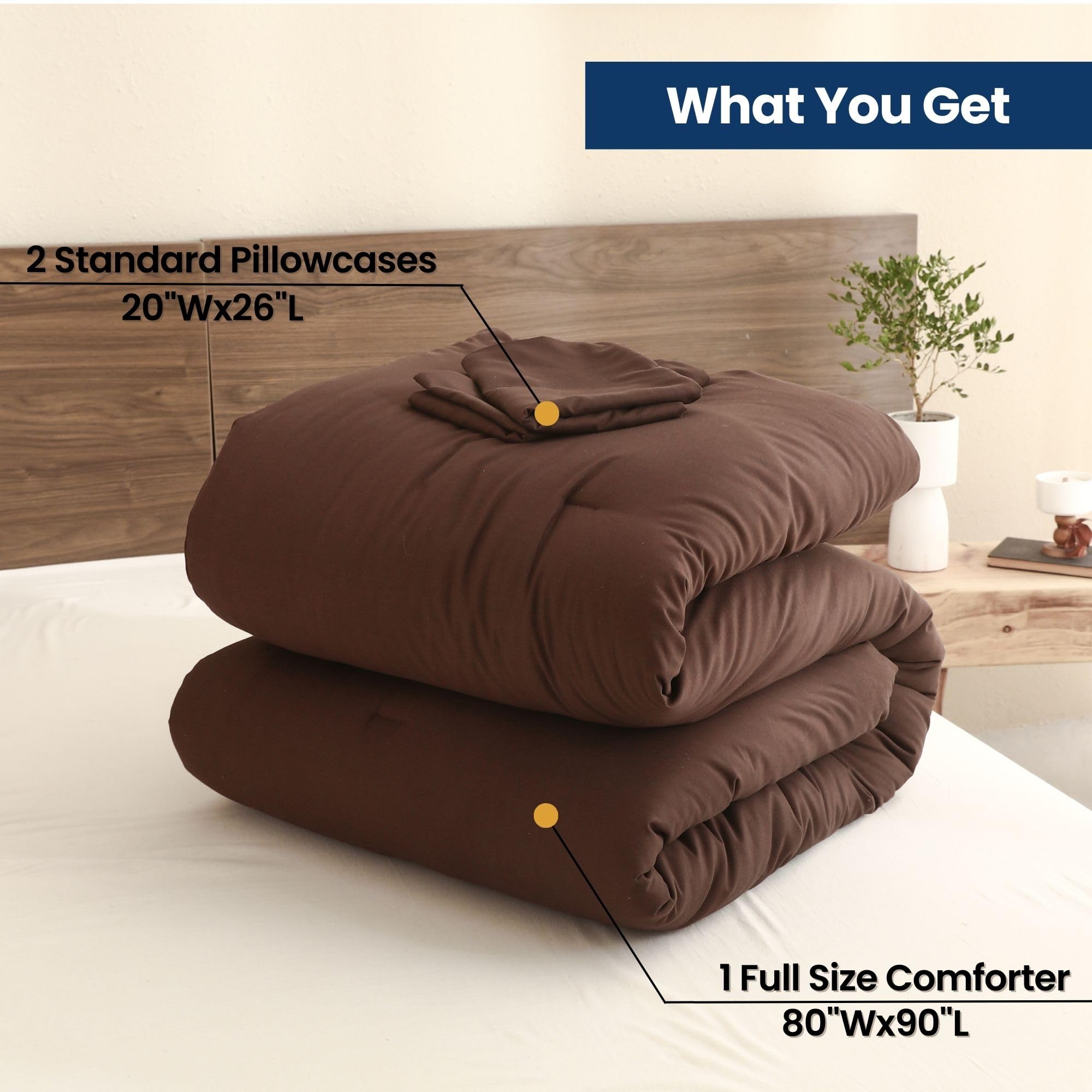 Paxrac all-season comfort in earthy brown bedding for year-round use