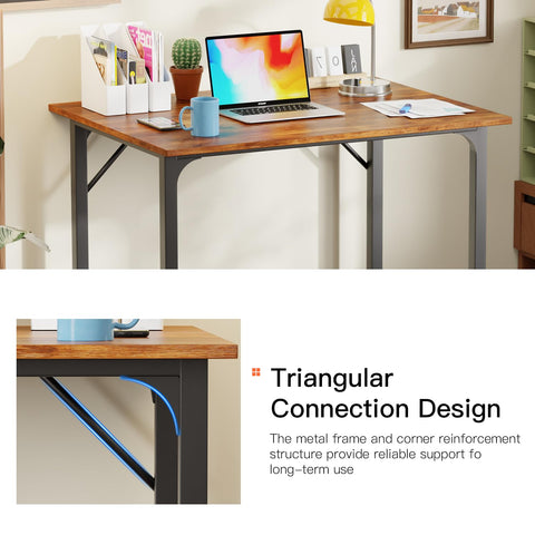 PayLessHere 32 Inch Desk home-office-use supports study sessions and laptop setups