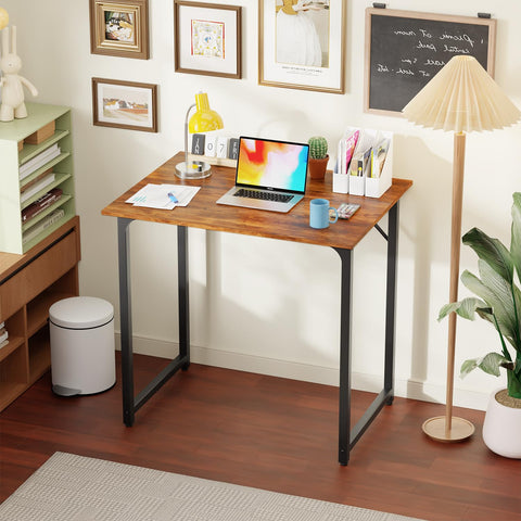 PayLessHere 32 Inch Computer Desk water-resistant surface enabling easy cleanup after spills