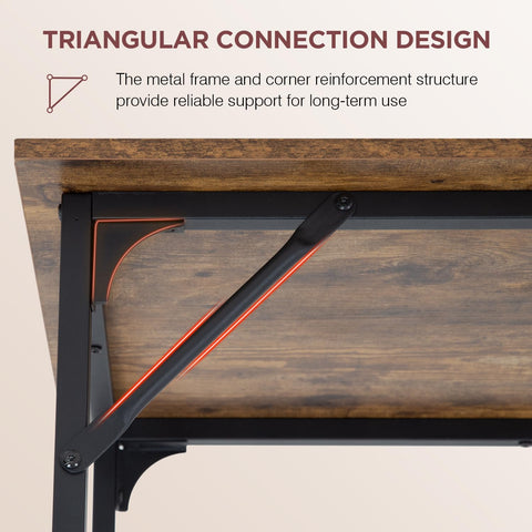 PayLessHere anti-slip feet with triangular frame reduce wobble on any floor.