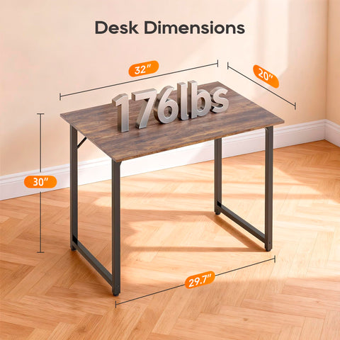 PayLessHere desk supports computer, writing, study, or gaming layouts.