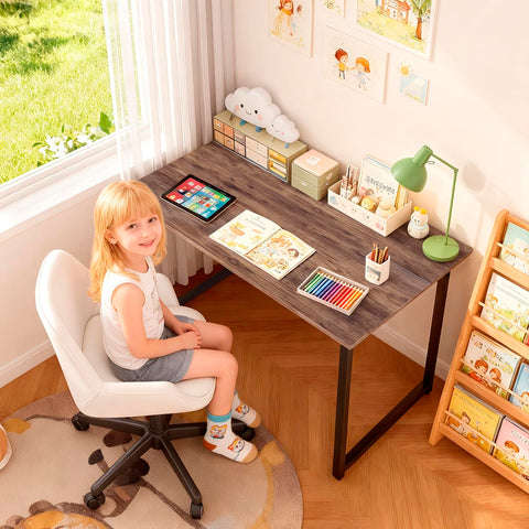 PayLessHere desk assembles in minutes for quick setup.