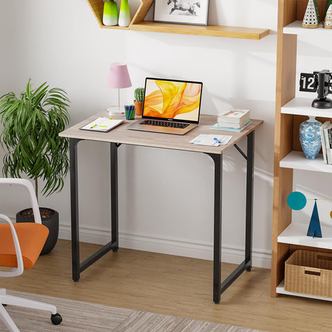PayLessHere metal-frame desk offers sturdy, wobble-free support for heavy setups.