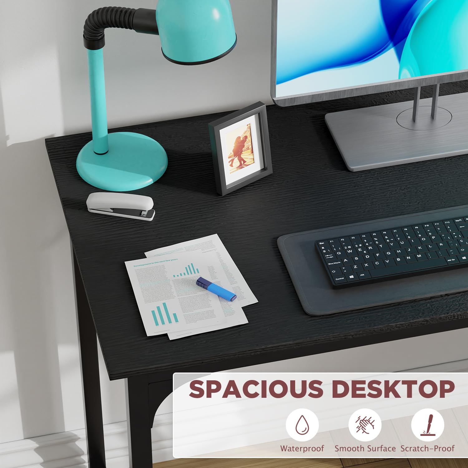 PayLessHere scratch-resistant surface remains clean during everyday laptop and book tasks.