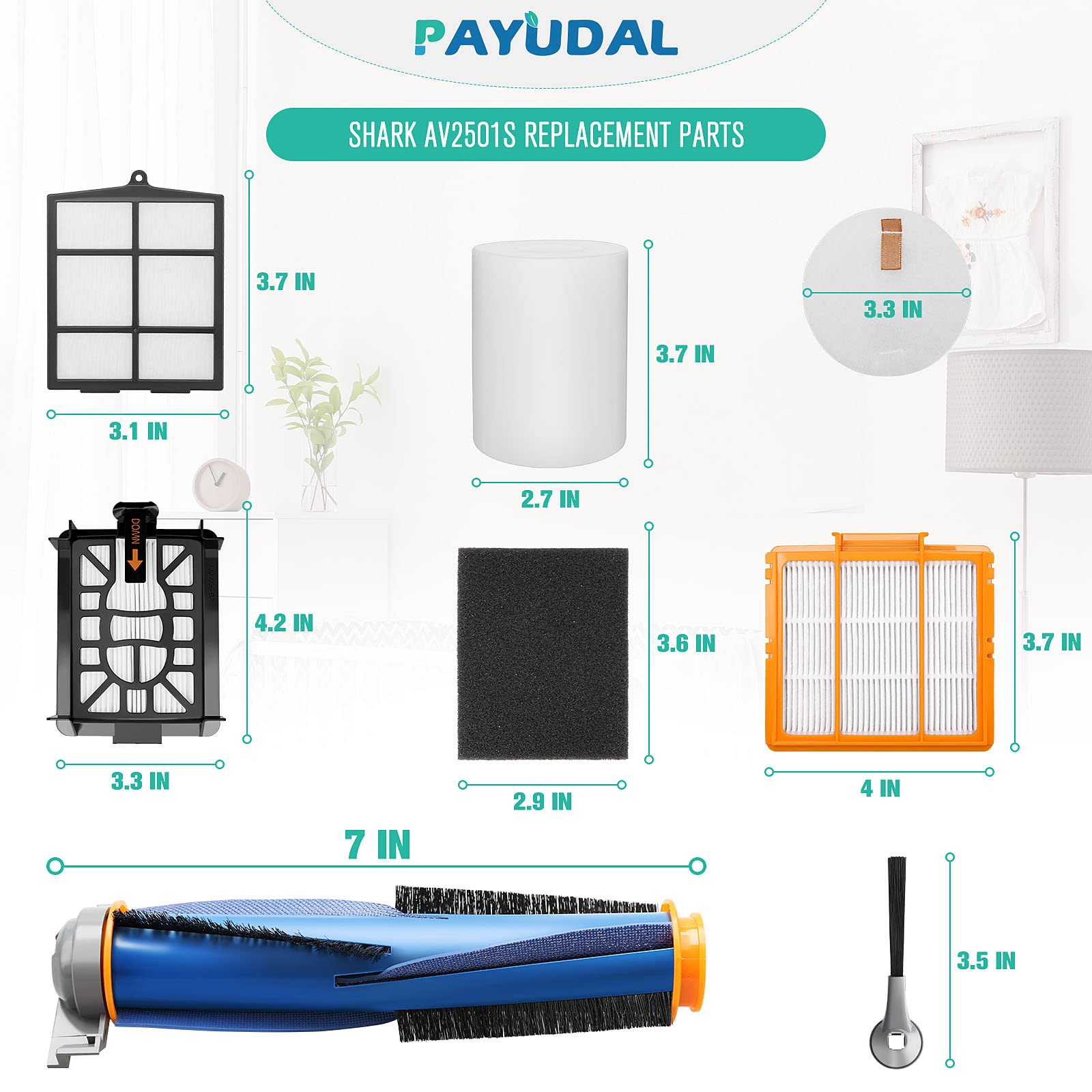 PAYUDAL pre-motor prefilters extend filter life