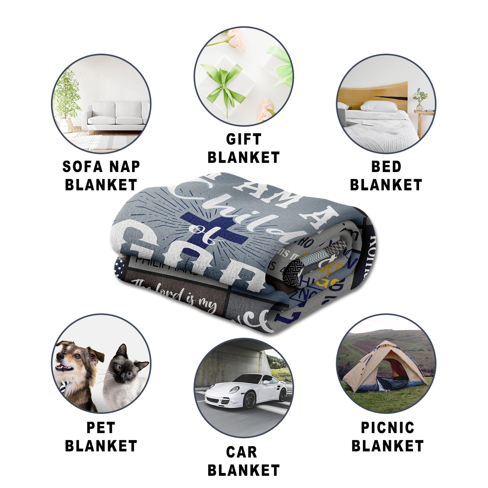 PAZISOL travel-friendly blanket folds for trips.