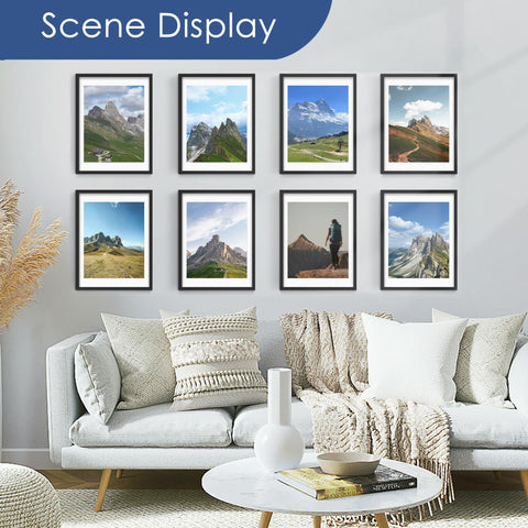PEALSN 18x24 frame with mat displaying a 16x20 image clearly.
