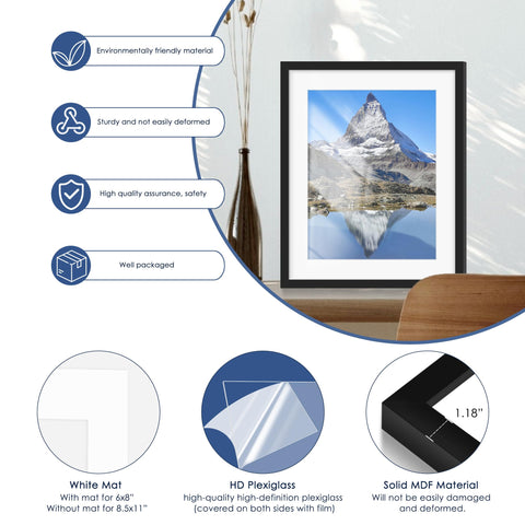 PEALSN 20x24 frame without mat displaying 20x24 image