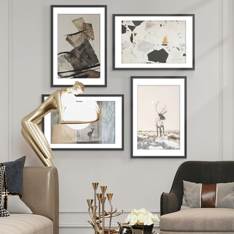 PEALSN frame 20x30 with mat showcases art clearly