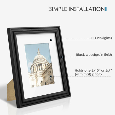 PEALSN pre-installed hardware enables wall mounting and tabletop setup