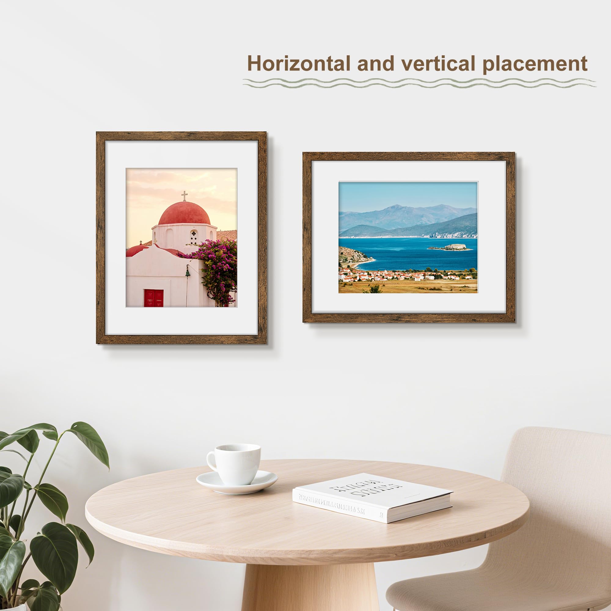 PEALSN durable MDF backing protects photos from dust and moisture.