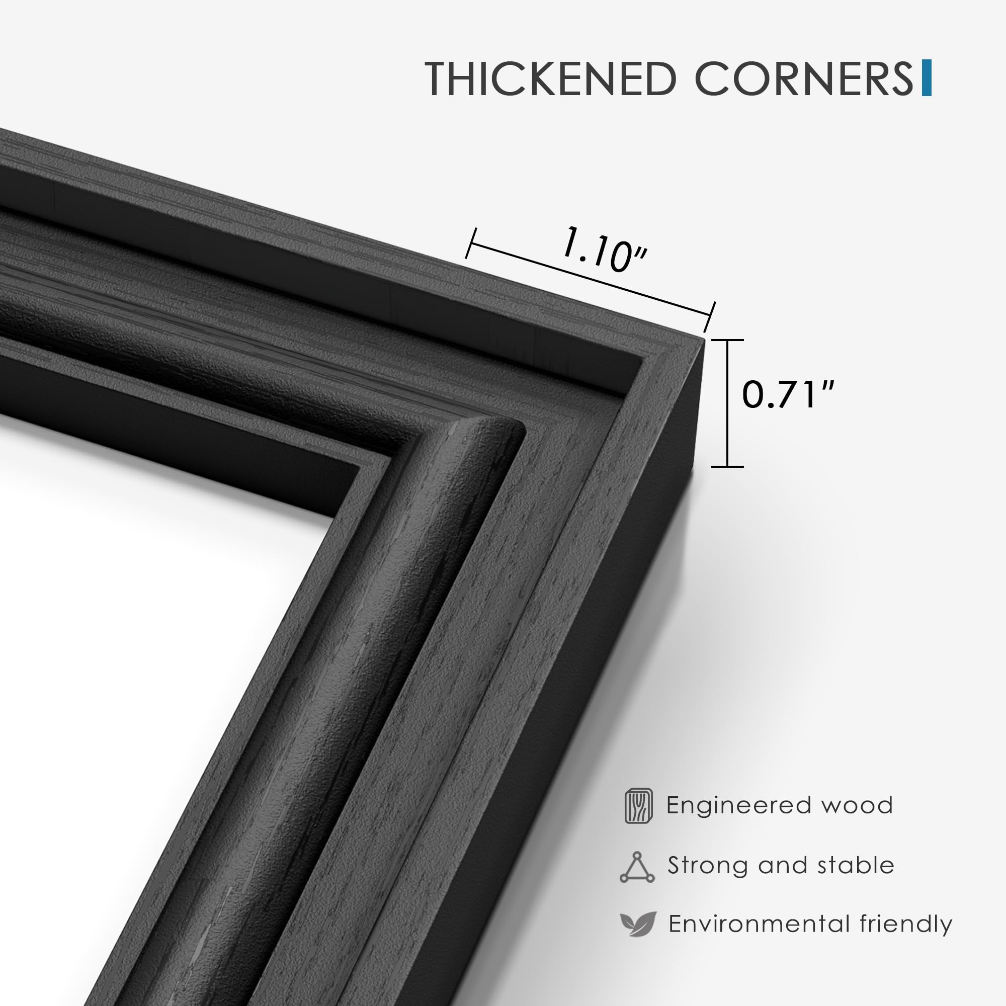 PEALSN tabletop display ready frame on desk or shelf