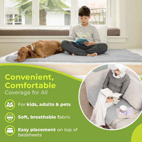 PeapodMats soft cotton top texture closeup emphasizes cozy sleeping surface.