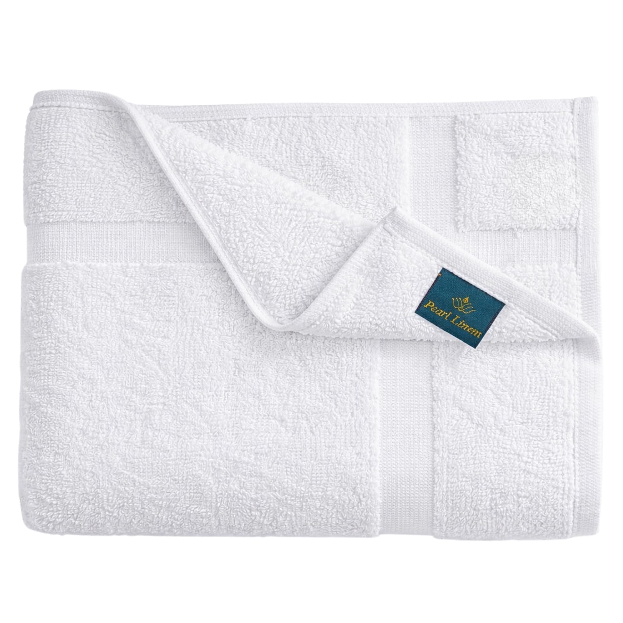 Pearl Linens absorbent bath mats provide quick-dry comfort outside the tub.