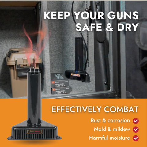 PEET SafeKeeping warm-air convection for quiet humidity control