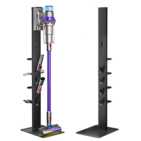 PEGZONE vacuum stand base shows sturdy metal construction for stable storage.