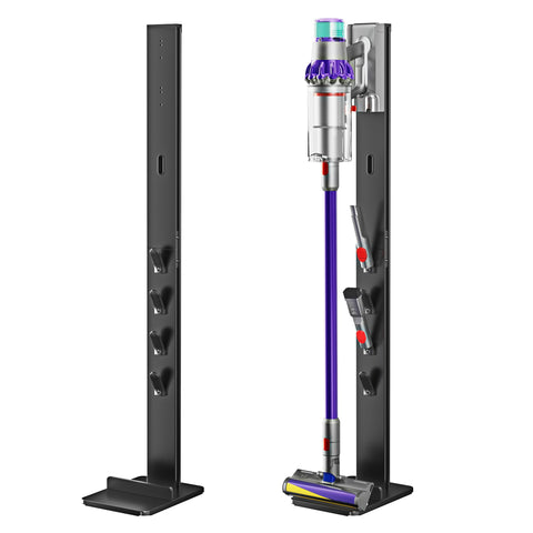 PEGZONE vacuum stand base holds two brush heads securely for quick access