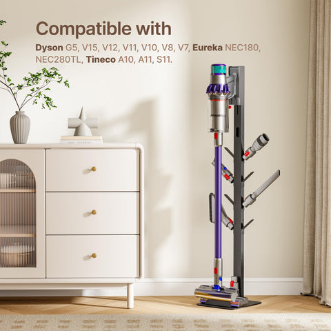 PEGZONE vacuum stand with integrated cable management hooks