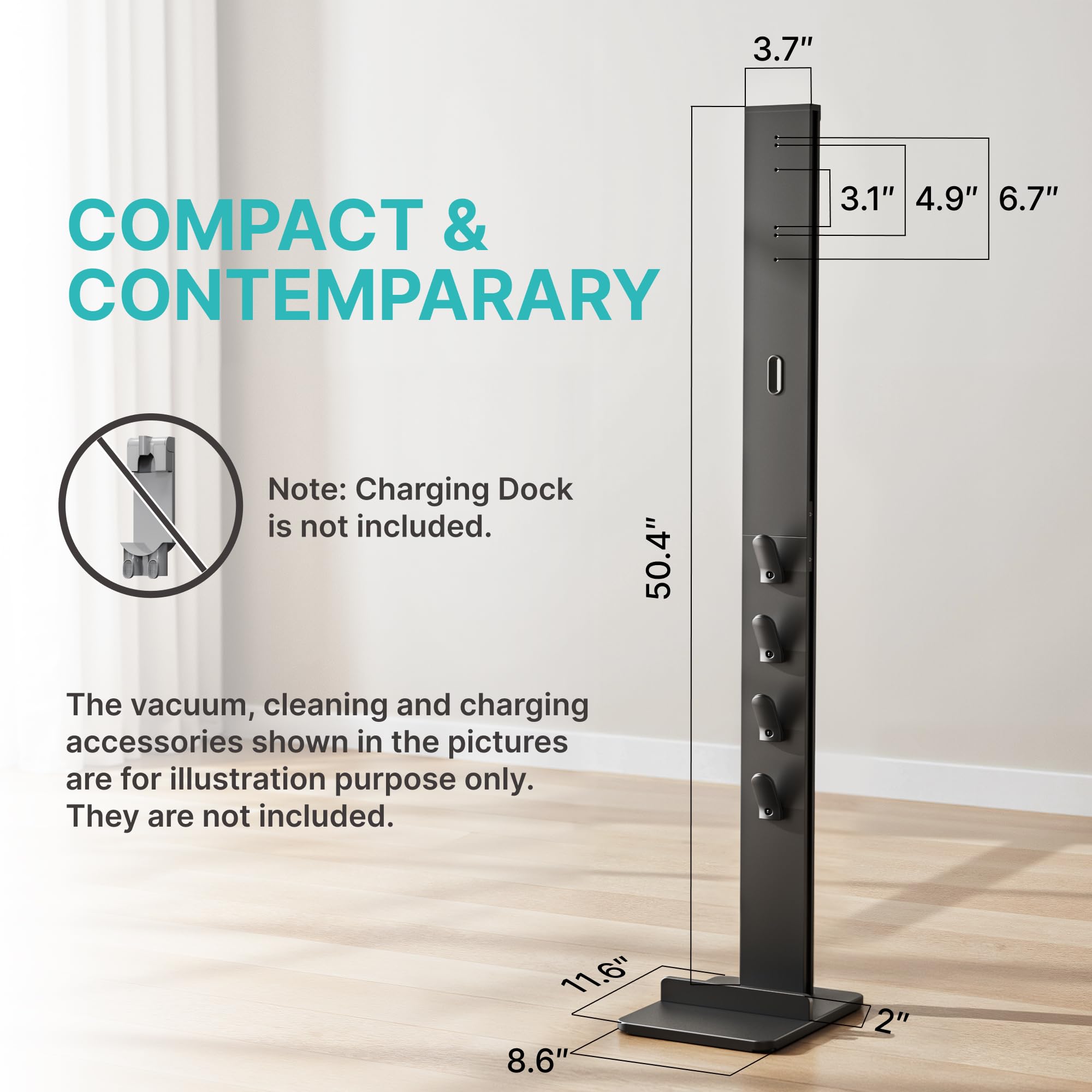 PEGZONE vacuum stand compatibility with Dyson Gen5 family models
