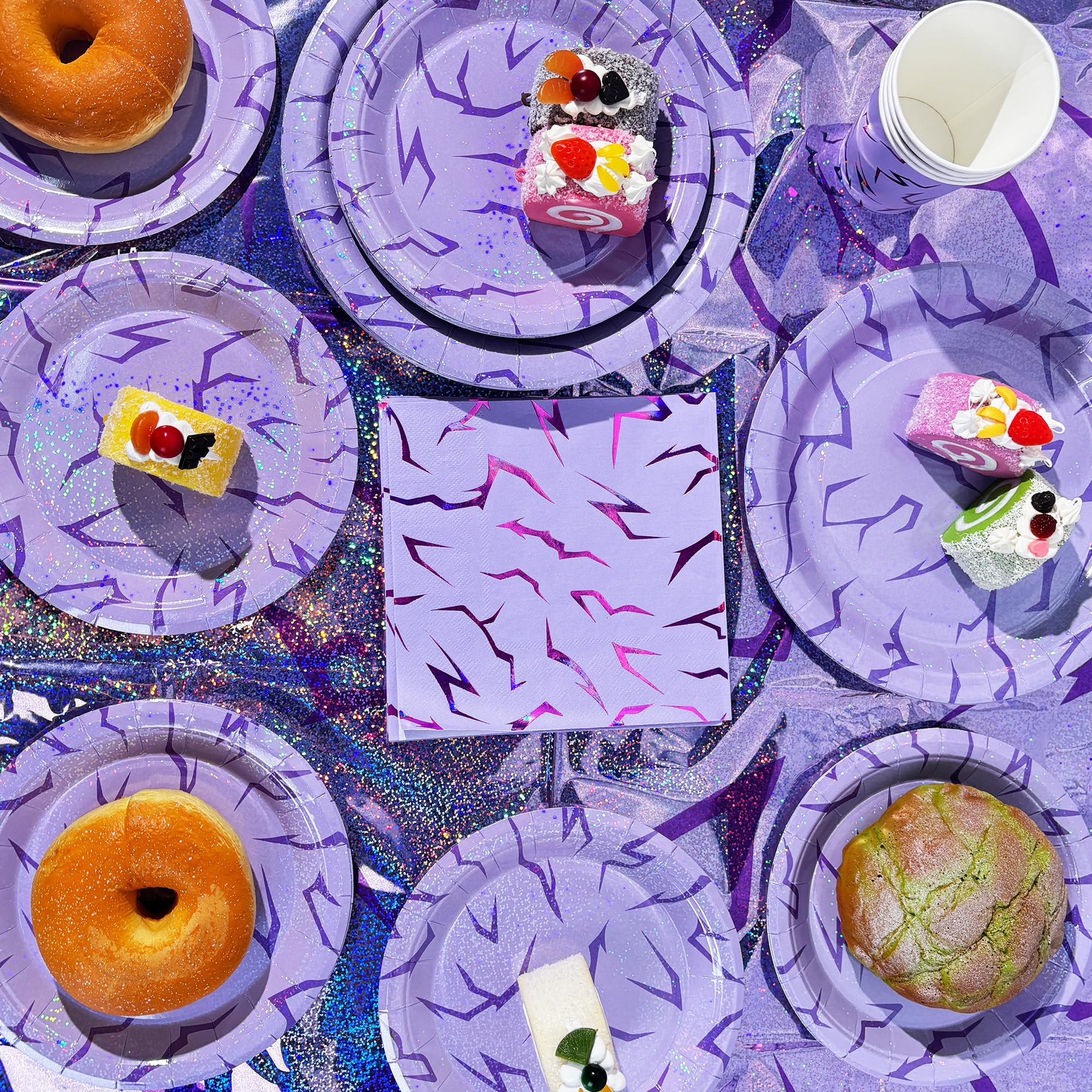 Peiking Demon Hunter decor kit providing a cohesive setup for the celebration