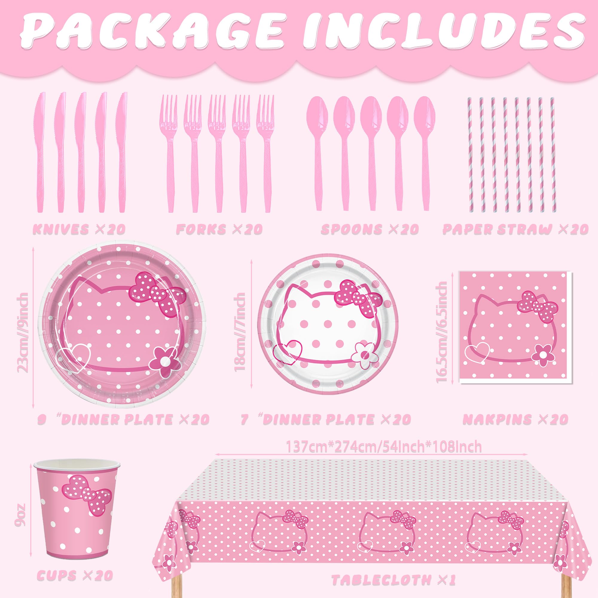 Peiking pink kitten cups for cold drinks and joyful toasts.