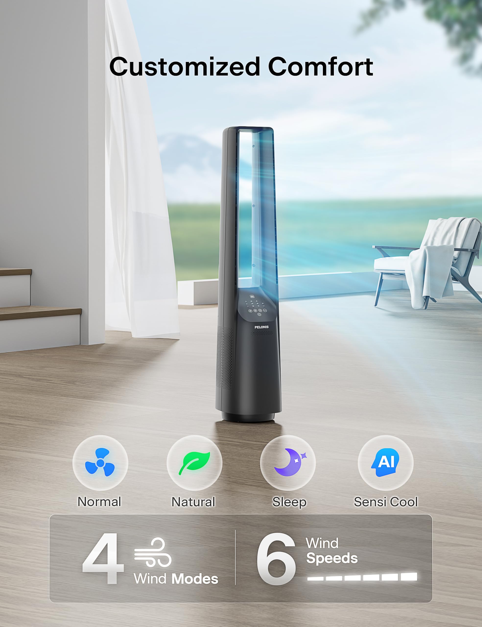 Pelonis remote image demonstrates remote-enabled convenience for quick adjustments