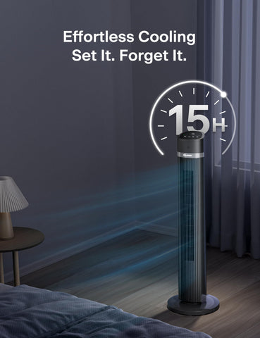 Pelonis Sensi Cool algorithm emphasizes automatic wind adjustments for comfort.